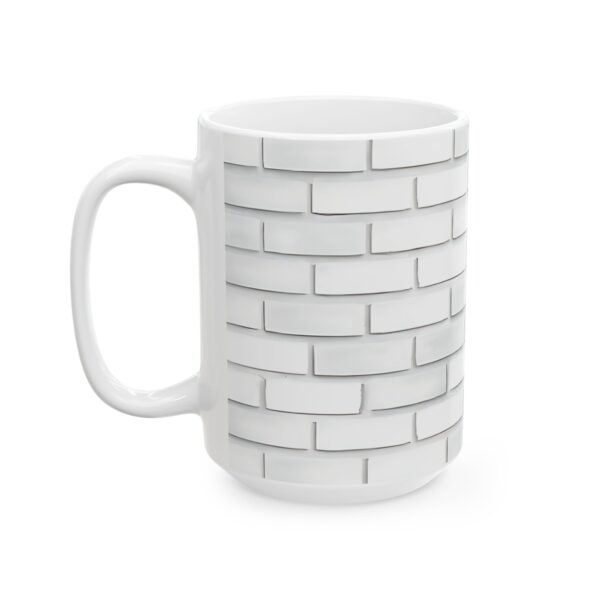 Chic Brick Texture Ceramic Mug | Perfect for Home, Coffee Lover - Image 7