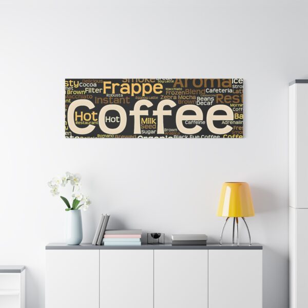 Coffee Lovers Canvas Wall Art, Coffee Decor, Kitchen Wall Art, Coffee Shop Decor - Image 15