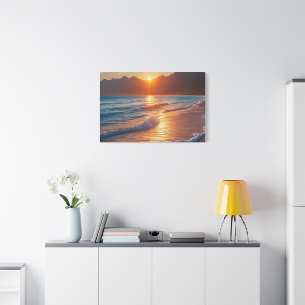 Canvas Wall Art - Serene Beach Sunset, Ocean Decor for Home, Nature Lovers Gift - Image 30