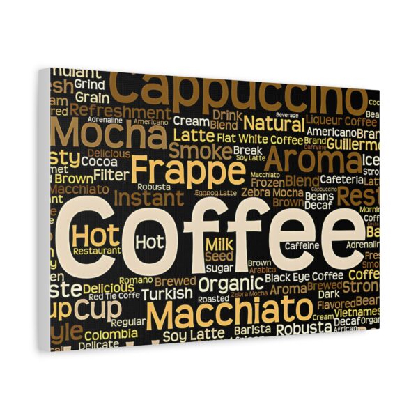 Coffee Lovers Wall Art, Coffee Decor, Matte Canvas Print, Kitchen Decor, Barista - Image 11