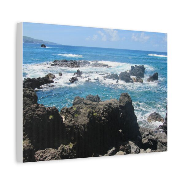 Coastal Canvas Wall Art, Ocean Decor, Beach House Wall Hanging, Nature Inspired Artwork, Coastal Living - Image 3