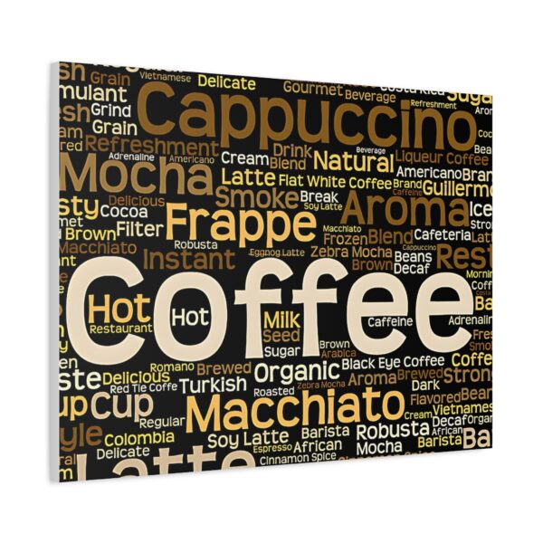 Coffee Lovers Wall Art, Coffee Decor, Matte Canvas Print, Kitchen Decor, Barista - Image 38