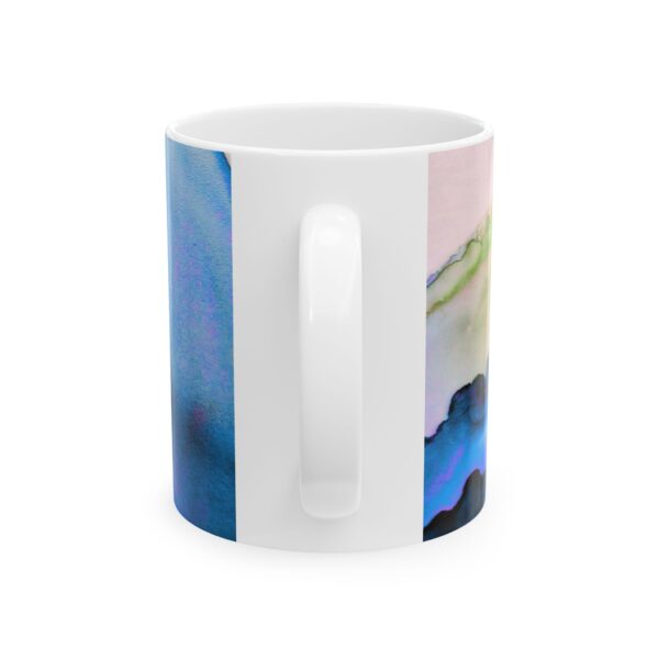Watercolor Ceramic Mug, Artistic Drinkware, Unique Gift, Home Decor - Image 2