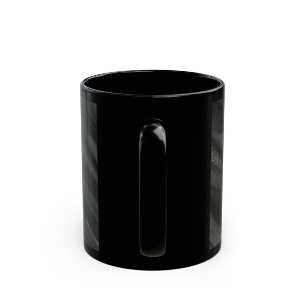 Stylish Black Marble Mug - Perfect for Coffee Lovers, Gift for Birthdays - Image 4