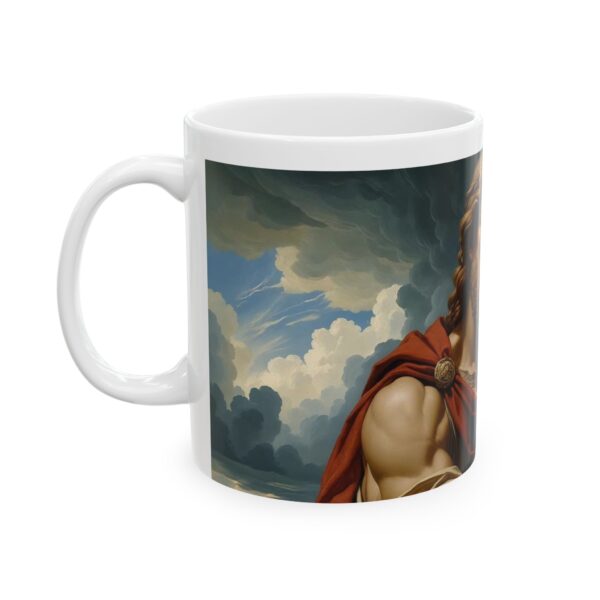Religious Mug - Jesus With Lamb Statue - Image 3