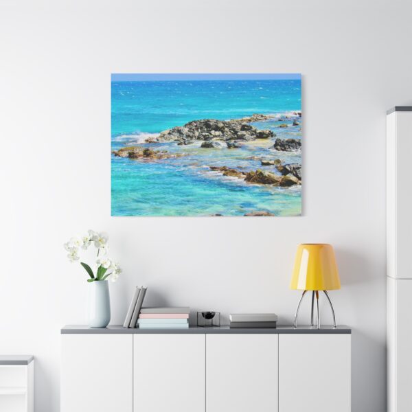 Ocean Breeze Matte Canvas Wall Art, Coastal Home Decor, Beach House Wall Art, Nautical Decor, Seascape Print - Image 2