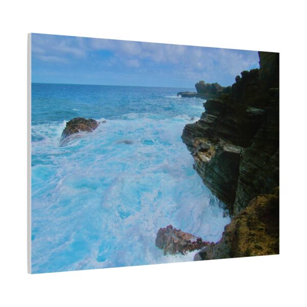 Ocean Waves Matte Canvas Art, Coastal Home Decor, Beach Wall Art, Seascape Print, Nautical Gift - Image 34