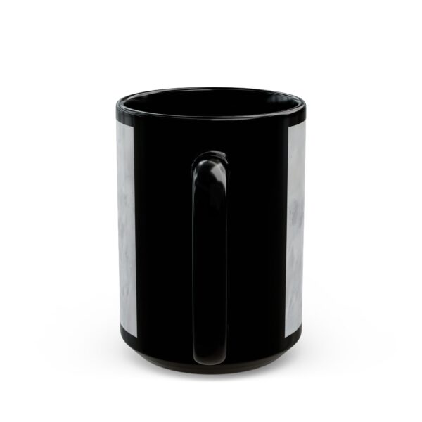Marble-Inspired Black Mug - Ideal for Coffee Lovers, Office Gifts - Image 8