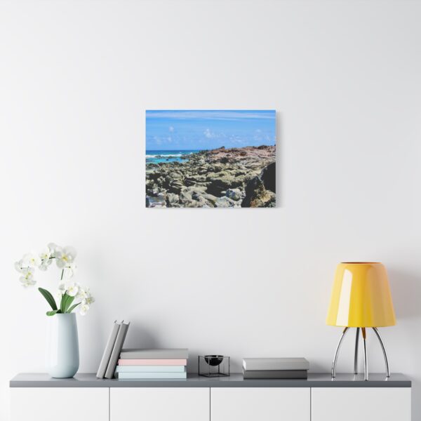 Stretched Canvas Print of Serene Coastal Landscape, Beach Wall Art, Nautical Home Décor, Ocean Lover Gift, Ocean Inspired Decoration - Image 16