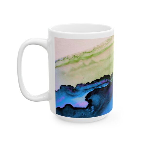 Watercolor Ceramic Mug, Artistic Drinkware, Unique Gift, Home Decor - Image 7
