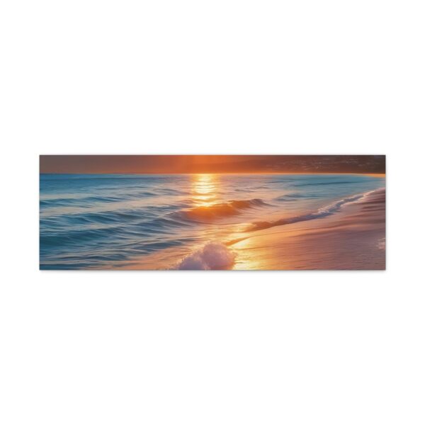 Canvas Wall Art - Serene Beach Sunset, Ocean Decor for Home, Nature Lovers Gift - Image 25
