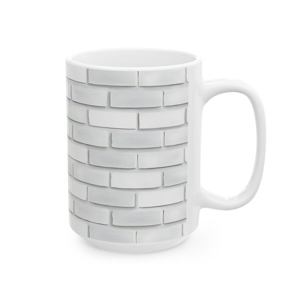 Chic Brick Texture Ceramic Mug | Perfect for Home, Coffee Lover - Image 8