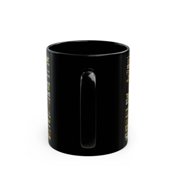 Coffee Lover's Black Mug | Great for Gifts, Home Decor, Office - Image 4