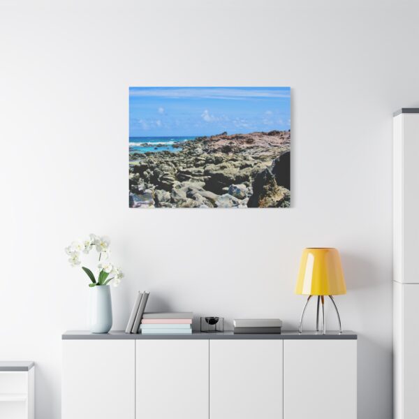 Stretched Canvas Print of Serene Coastal Landscape, Beach Wall Art, Nautical Home Décor, Ocean Lover Gift, Ocean Inspired Decoration - Image 28