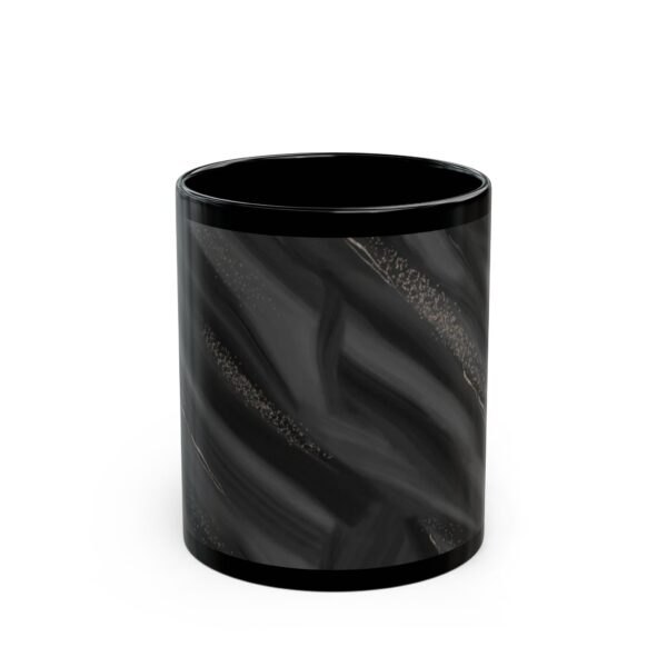 Stylish Black Marble Mug - Perfect for Coffee Lovers, Gift for Birthdays