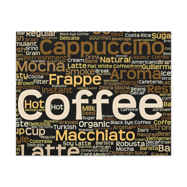 Coffee Lovers Wall Art, Coffee Decor, Matte Canvas Print, Kitchen Decor, Barista - Image 34
