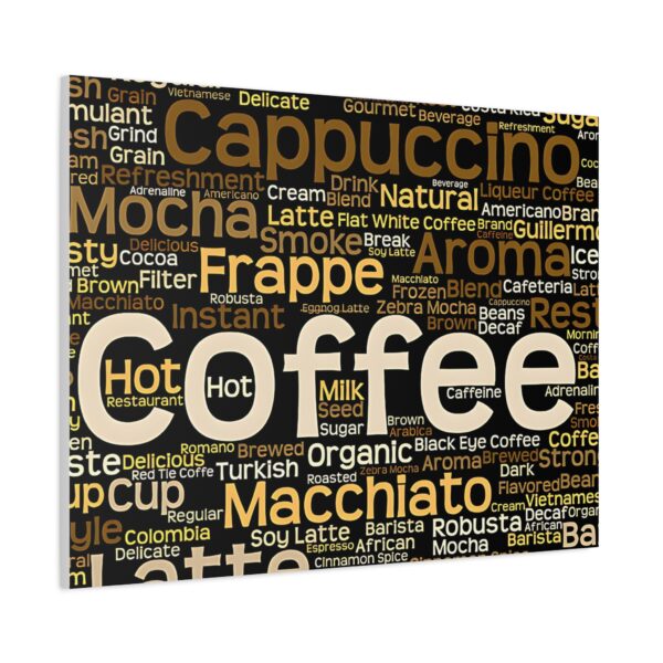 Copy of Coffee Lovers Matte Canvas Wall Art, Coffee Decor, Kitchen Wall Art, Coffee Shop Decor, Gifts for Baristas, Home Cafe Decoration - Image 33