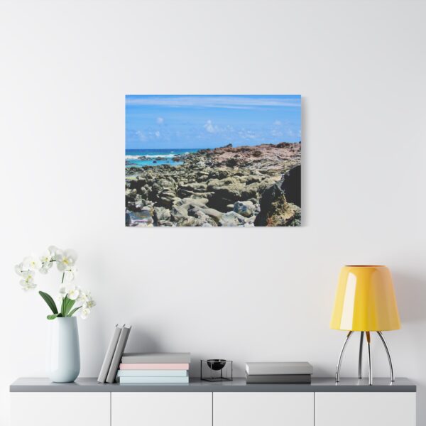 Stretched Canvas Print of Serene Coastal Landscape, Beach Wall Art, Nautical Home Décor, Ocean Lover Gift, Ocean Inspired Decoration - Image 20