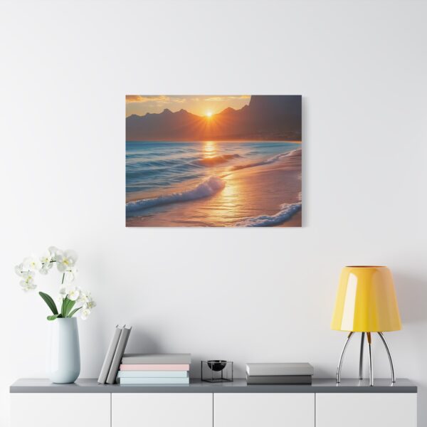 Canvas Wall Art - Serene Beach Sunset, Ocean Decor for Home, Nature Lovers Gift - Image 24