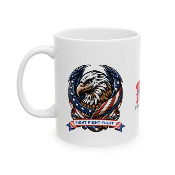 Freedom-Themed Ceramic Mug - Celebrate Independence with 1776 Design, Coffee Mug - Image 4