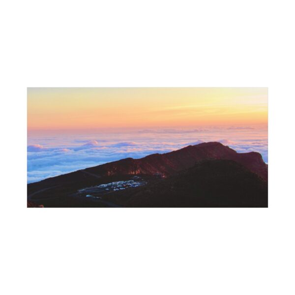 Canvas Wall Art, Motivational Decor, The Haleakala Volcano on Maui Sunrise Above The Clouds Home Decor - Image 8