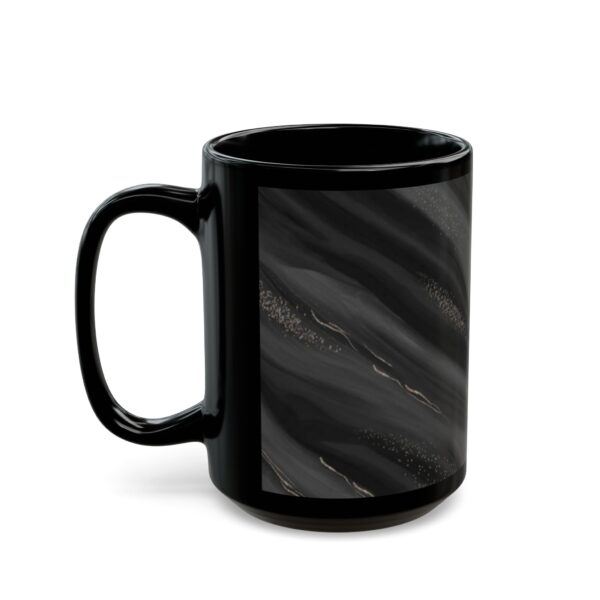 Stylish Black Marble Mug - Perfect for Coffee Lovers, Gift for Birthdays - Image 7