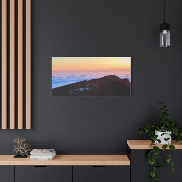 Canvas Wall Art, Motivational Decor, The Haleakala Volcano on Maui Sunrise Above The Clouds Home Decor - Image 6