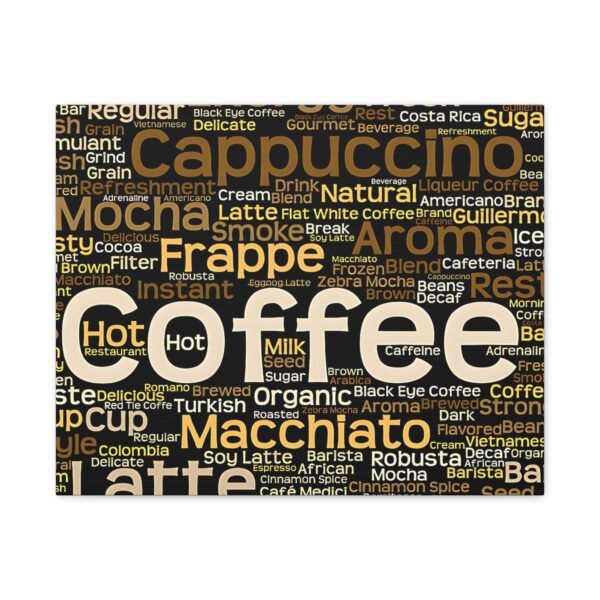 Coffee Lovers Wall Art, Coffee Decor, Matte Canvas Print, Kitchen Decor, Barista - Image 16