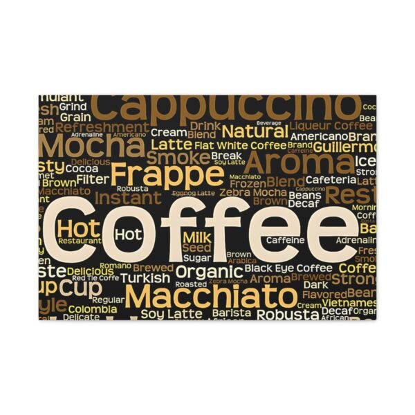 Coffee Lovers Wall Art, Coffee Decor, Matte Canvas Print, Kitchen Decor, Barista - Image 31