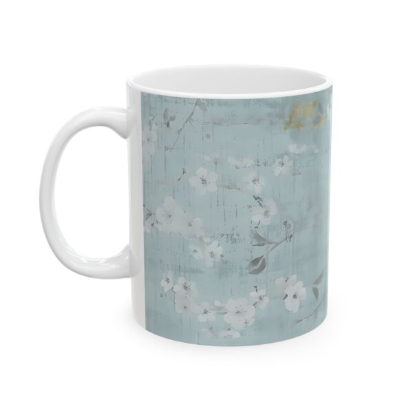 Floral Ceramic Mug - Vintage Floral Design, Tea Lovers Gift, Coffee Cup - Image 3
