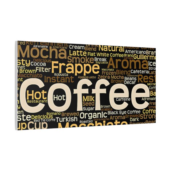 Copy of Coffee Lovers Matte Canvas Wall Art, Coffee Decor, Kitchen Wall Art, Coffee Shop Decor, Gifts for Baristas, Home Cafe Decoration - Image 31