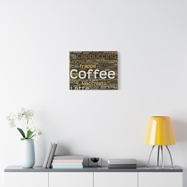 Copy of Coffee Lovers Matte Canvas Wall Art, Coffee Decor, Kitchen Wall Art, Coffee Shop Decor, Gifts for Baristas, Home Cafe Decoration - Image 12