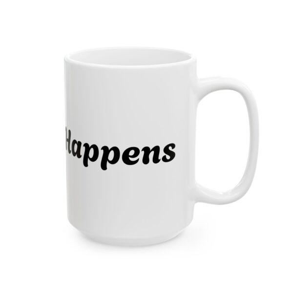 Forest Gump Inspired Ceramic Mug, 'Sip Happens' Coffee Cup - Image 8