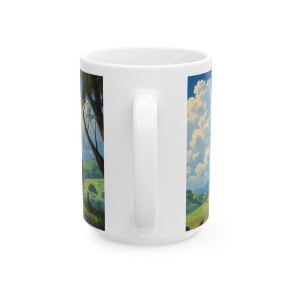 Ceramic Mug with Noah's Ark Design - Image 6