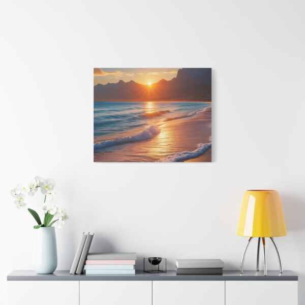 Canvas Wall Art - Serene Beach Sunset, Ocean Decor for Home, Nature Lovers Gift - Image 21