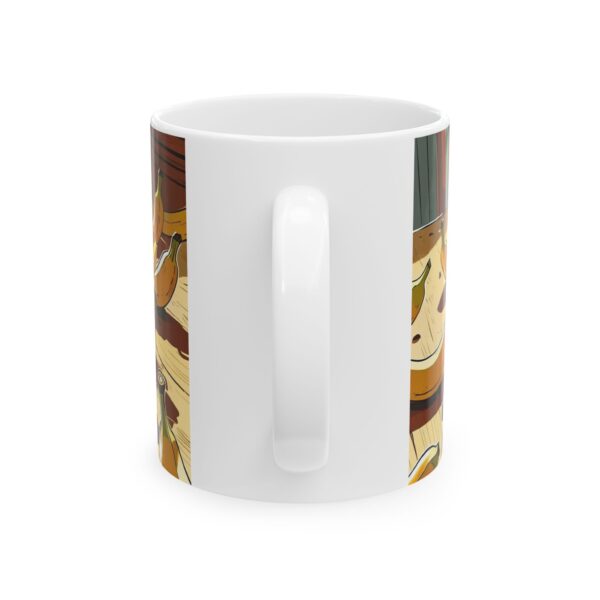 Banana Ceramic Mug, Fruit Coffee Cup, Kitchen Decor, Gifts for Banana Lovers, - Image 2