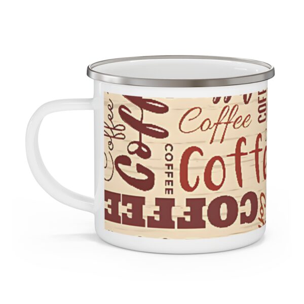 Enamel Camping Mug - Mug for Outdoor Adventures, Camping Accessory, Cabin Decor - Image 3
