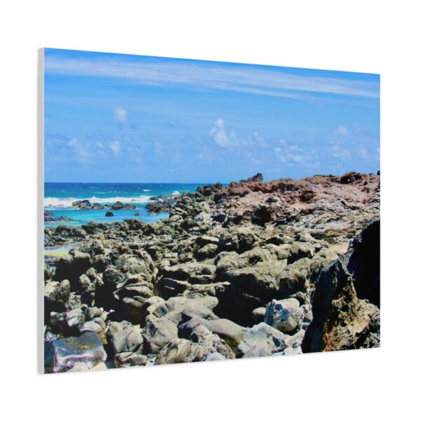 Stretched Canvas Print of Serene Coastal Landscape, Beach Wall Art, Nautical Home Décor, Ocean Lover Gift, Ocean Inspired Decoration - Image 27