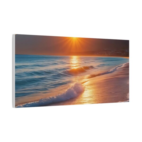 Canvas Wall Art - Serene Beach Sunset, Ocean Decor for Home, Nature Lovers Gift - Image 14