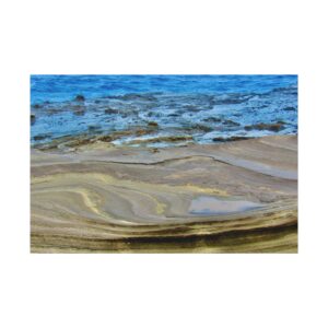 Beach Wave Canvas Art, Ocean Wall Decor, Coastal Home Decor, Serene Seascape, Nautical Wall Art