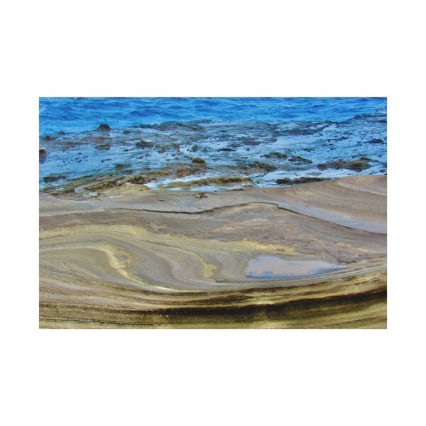 Beach Wave Canvas Art, Ocean Wall Decor, Coastal Home Decor, Serene Seascape, Nautical Wall Art
