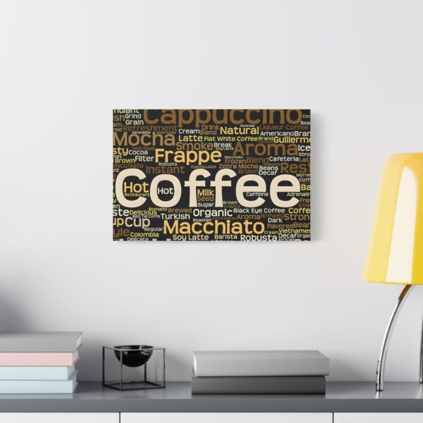 Coffee Lovers Wall Art, Coffee Decor, Matte Canvas Print, Kitchen Decor, Barista - Image 12