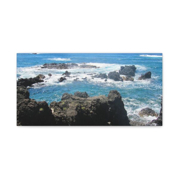 Coastal Canvas Wall Art, Ocean Decor, Beach House Wall Hanging, Nature Inspired Artwork, Coastal Living - Image 8