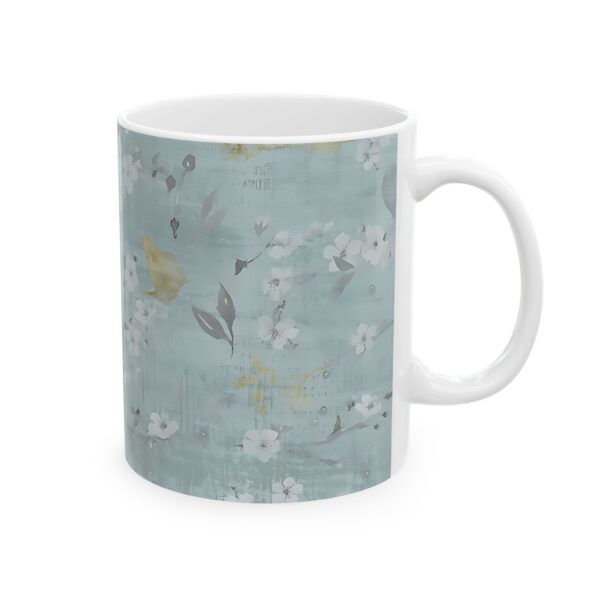 Floral Ceramic Mug - Vintage Floral Design, Tea Lovers Gift, Coffee Cup - Image 4
