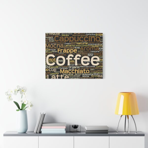 Copy of Coffee Lovers Matte Canvas Wall Art, Coffee Decor, Kitchen Wall Art, Coffee Shop Decor, Gifts for Baristas, Home Cafe Decoration - Image 24