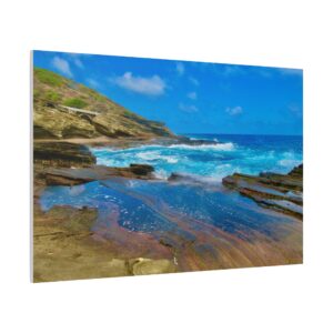 Coastal Landscape Canvas Print, Ocean Art, Beach Decor, Coastal Living, Home Decoration, Gift Idea for Beach Lovers