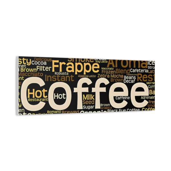 Coffee Lovers Wall Art, Coffee Decor, Matte Canvas Print, Kitchen Decor, Barista - Image 41