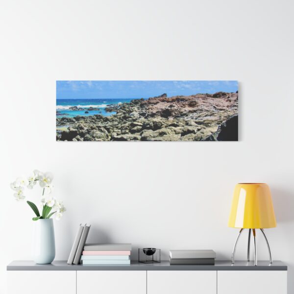 Stretched Canvas Print of Serene Coastal Landscape, Beach Wall Art, Nautical Home Décor, Ocean Lover Gift, Ocean Inspired Decoration - Image 30