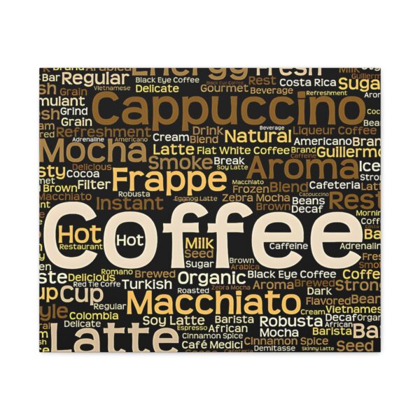 Coffee Lovers Wall Art, Coffee Decor, Matte Canvas Print, Kitchen Decor, Barista - Image 25