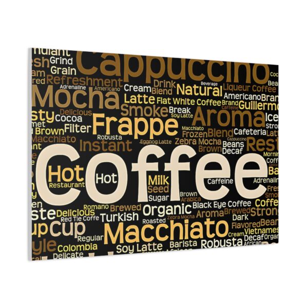 Coffee Lovers Canvas Wall Art, Coffee Decor, Kitchen Wall Art, Coffee Shop Decor - Image 10